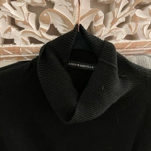 Brandy Melville Turtle Neck Sweater in Black